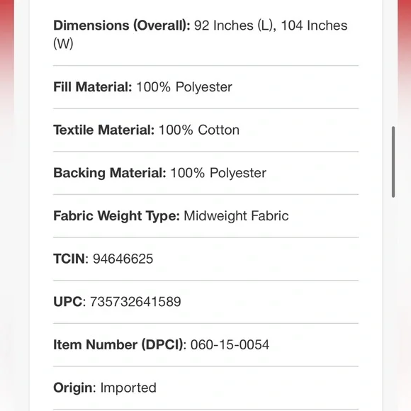 HALLMARK NWT 3pc winter berries quilt set -green/red/gray -queen - Picture 8 of 9